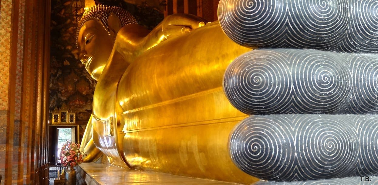 Bouddha couché Wat Pho - Bangkok